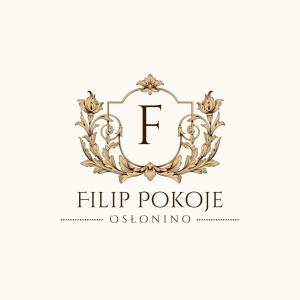 OsłoninoFilip Pokoje - Osłonino nad zatoką的夹衣店的优雅标志