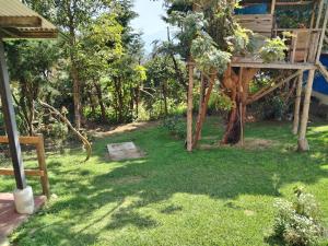 危地马拉Granja Triple A的草木结构花园