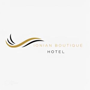 萨兰达Jonian Boutique Hotel的波浪酒店标志