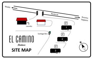 MakkariEL CAMINO Makkari的带有站点标记的站点地图图示图