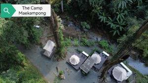 The camp Maekampong鸟瞰图