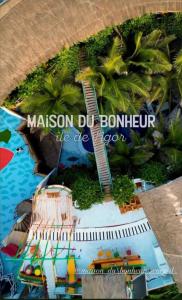 达喀尔Maison du Bonheur的梅森迪克森大道度假村的模型