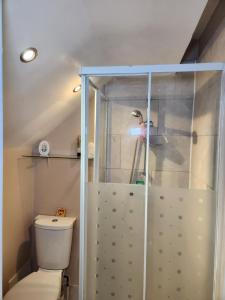 普拉姆斯特德Tuscawilla 2的带淋浴和卫生间的小浴室