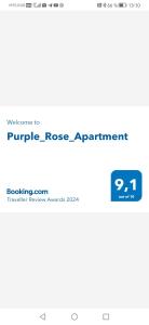 卡尼奥提Purple_Rose_Apartment的肺病预约网页的屏幕截图