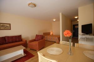 奥布佐尔画廊假日公寓的客厅配有沙发和桌子