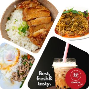 曼谷Chubby 9 Room 7的相片,四张食物和饮料的照片