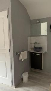 比桑奥博格阿萨斯酒店的一间带水槽和卫生间的浴室