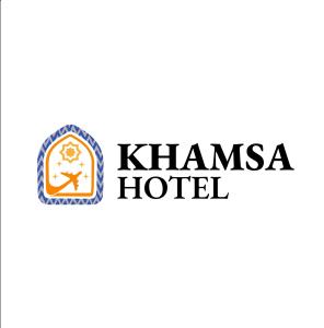 塔什干KHAMSA Tashkent Airport Hotel Sleep Lounge & Showers, Terminal 2 - TRANSIT ONLY的火腿酒店的标志