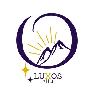 乌罗舍瓦茨Luxos Villa的山与太阳的象征