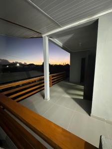 Casa Liberdade的阳台或露台