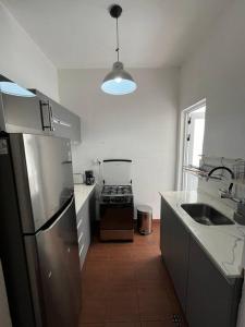 Apartamento en Montevideo的厨房或小厨房
