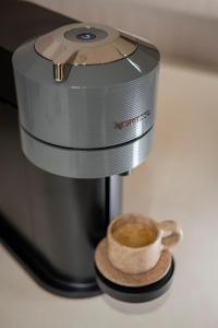 图卢姆Nãmas Tulum的咖啡壶和咖啡