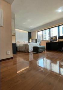 Studio Premium Ibirapuera的休息区