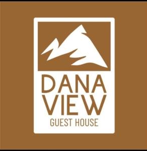 达纳Dana View Guest House的山地宾馆的标志