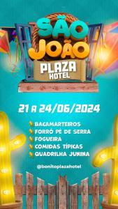 博尼托伯尼多广场酒店的一张海报,上面标有Sao pauloachi的电影