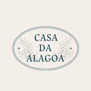 巴塔拉Casa da Alagoa的带有文字的徽章