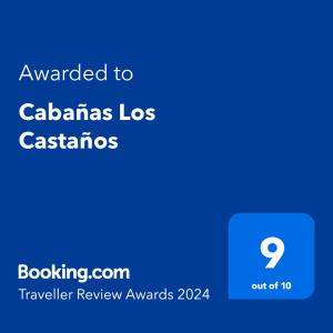 里坎雷Cabañas Los Castaños的给卡兰塔罗斯卡里语的手机的截图