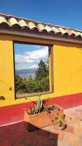 Casa Finca El Mirador frente a la laguna de Fúquene平面图