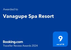 帕兰加瓦纳古普Spa度假酒店的万可佛萨度假村网站的截图