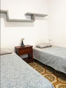 Valencia Well Located Shared Apartment客房内的一张或多张床位