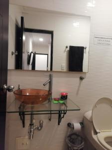 Apto amoblado barrio Los Alpes Cartagena的一间浴室