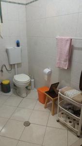 AssomadaCasa Tota的一间带卫生间和水槽的小浴室