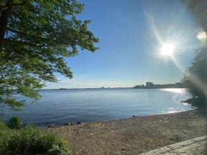 Entire beautiful lakefront house平面图