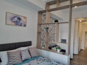 Cozy, spacious and well located apartment客房内的一张或多张床位