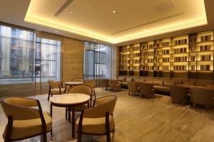 Ji Hotel Yinchuan Guangyao Center酒廊或酒吧区