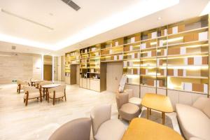 Ji Hotel Nanjing Zhujiang Road Beimen Bridge酒廊或酒吧区