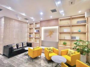 Starway Hotel Jining Taibai Middle Road Yunhecheng酒廊或酒吧区