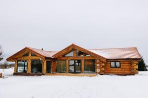 AllikuAlliku holiday home的雪地小木屋