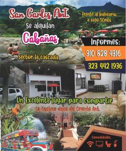 San Carlosel paraiso de juanjo的度假村活动传单