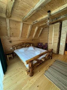 La cabane COMANDAU客房内的一张或多张床位