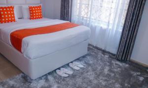 Janos Luxury客房内的一张或多张床位