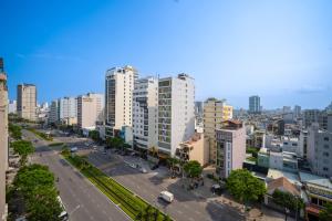 岘港班蒂克酒店的城市空中景观高楼