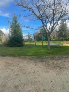 库比加罗克bellevue的一个带 ⁇ 板和秋千的公园