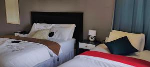 Hilton Bed & Breakfast客房内的一张或多张床位