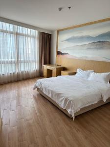 海龙宫度假酒店客房内的一张或多张床位