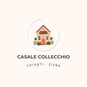锡耶纳Casale Collecchio Siena的房屋别墅的标志