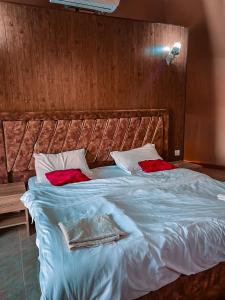 Sama Wadi Rum客房内的一张或多张床位