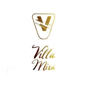 安曼Villa Mira Guesthouse 1 - Downtown Central Amman - AL DIYRIH的麦尔塔别墅标志