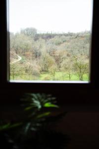 ArráyozCasa Rural Kabia的享有田野景色的窗户