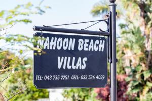 Nahoon Beach Villas Self Catering Apartments的证书、奖牌、标识或其他文件