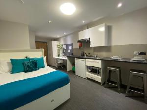 For Students Only Premium Studios and Private Ensuite Rooms at John Bell House in Belfast平面图