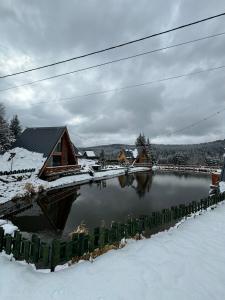 冬天的La cabane COMANDAU