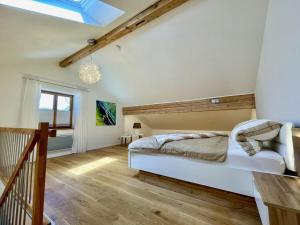 Oberland Stadlberg客房内的一张或多张床位
