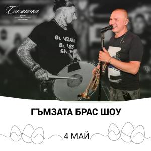 潘波洛沃Snezhanka Hotel Pamporovo - All inclusive的鼓手和萨克斯风手