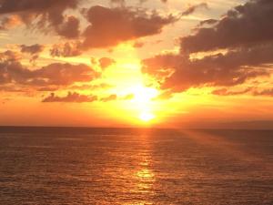 大岛パームビーチリゾートホテル的日落和日落