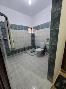 卡拉奇Hotel Capital one的一间带卫生间和淋浴间的浴室